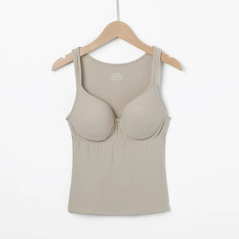 Sporty Padded Tank Top Image 4