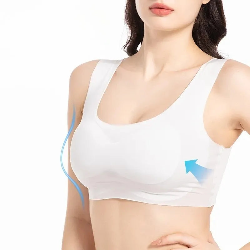 Minimalist Bra Top with Molded Cups Image 1