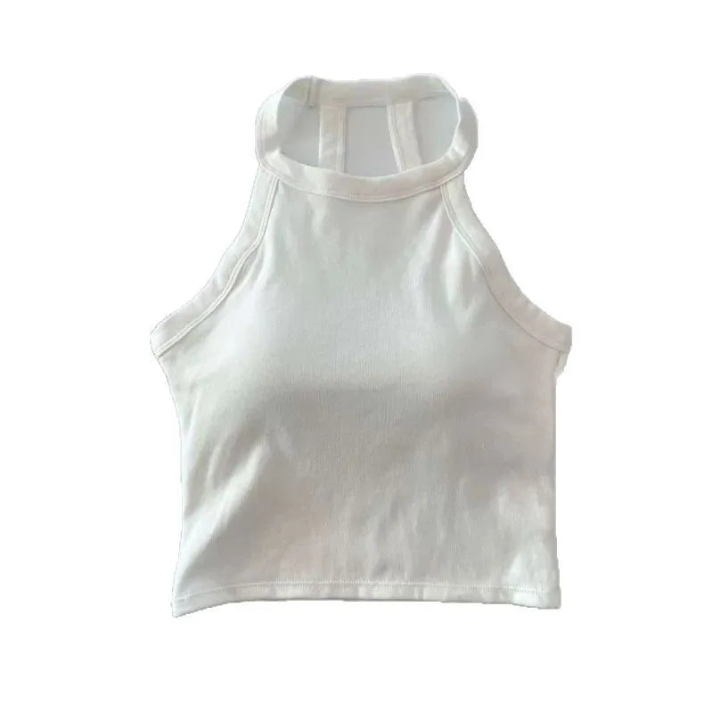 Strappy Back Crop Tank Image 4