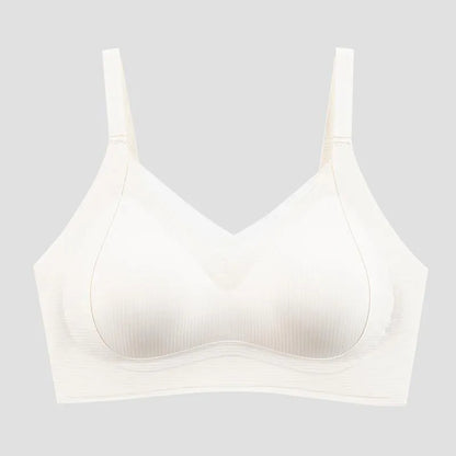 Lace Trim Padded Bra Image 7