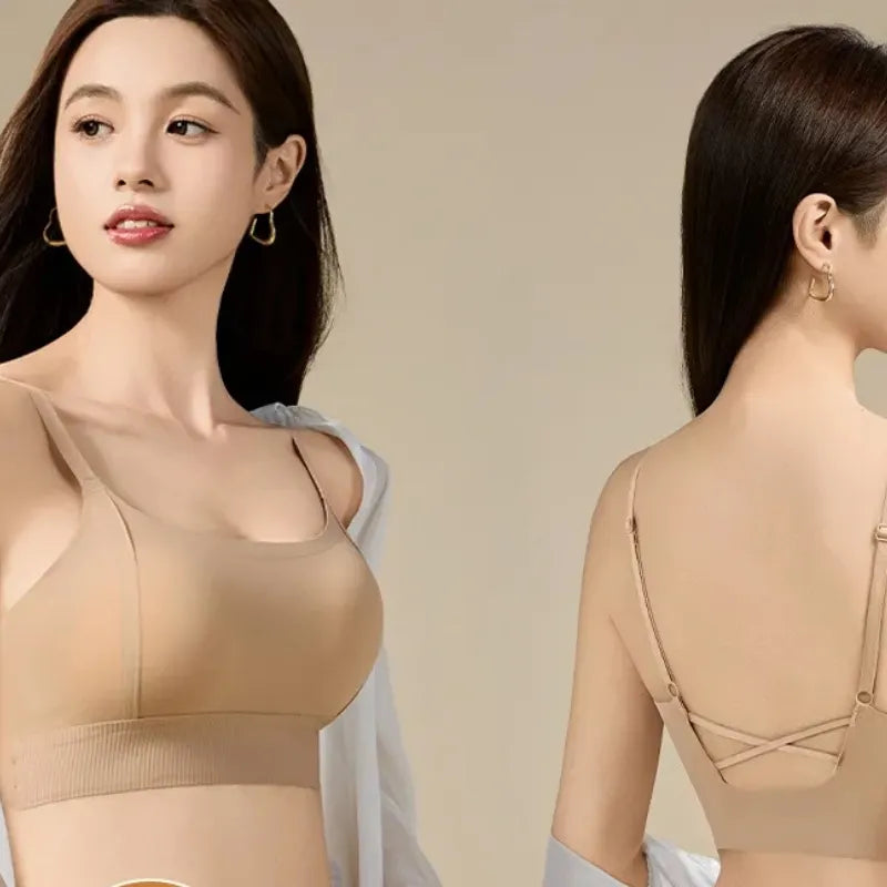 Cross-Back Sports Bra Image 4