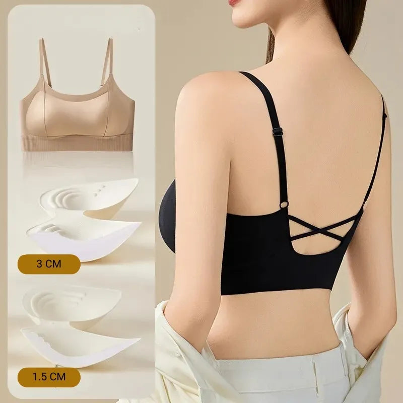 Cross-Back Sports Bra Image 3