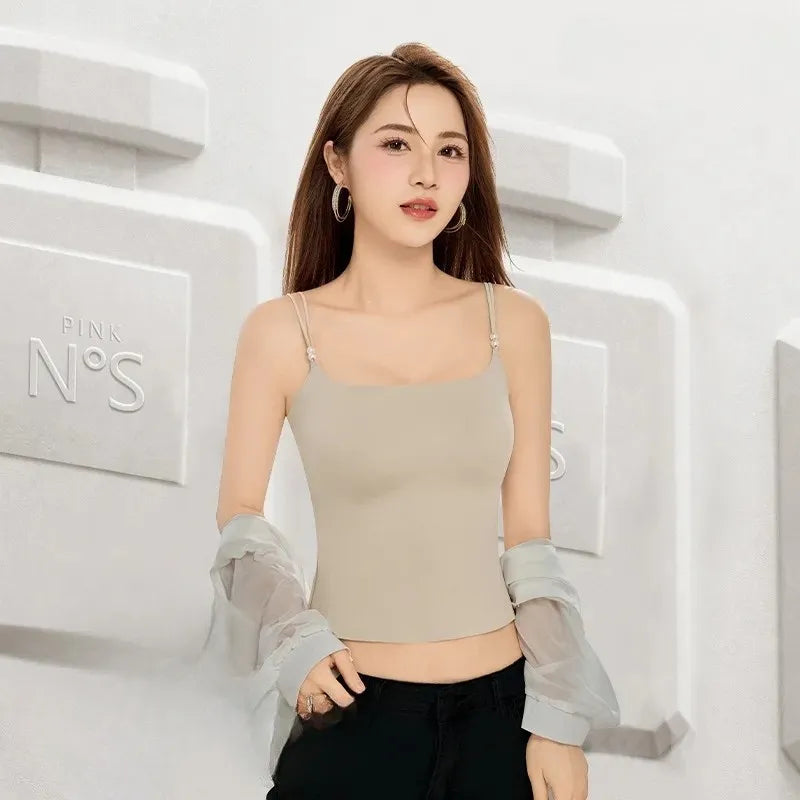 Adjustable Strap Camisole Bra Image 7