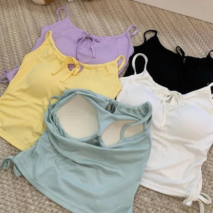 Ruched Bow Tie Camisole Image 2