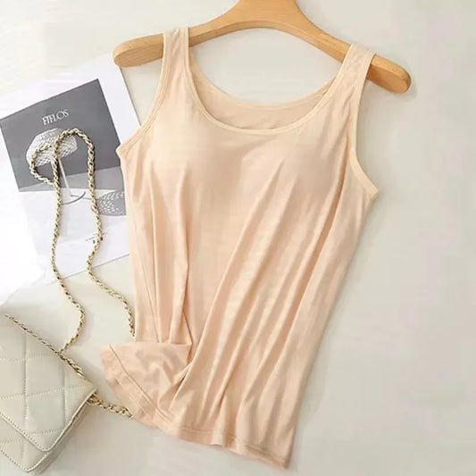 Built-In Bra Tank Top Image 2